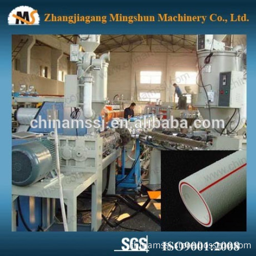 three layer fibre reinforced ppr pipe production line